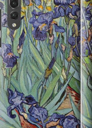 Чехол на huawei p20 pro винсент ван гог. ирисы "161m-1470-2448"