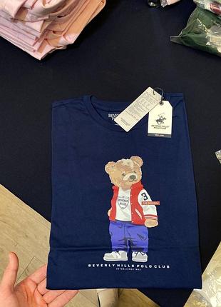 Футболка polo bear ralph lauren унісекс футболка з ведмедем,футболка унисекс polo,футболка с медведем 8