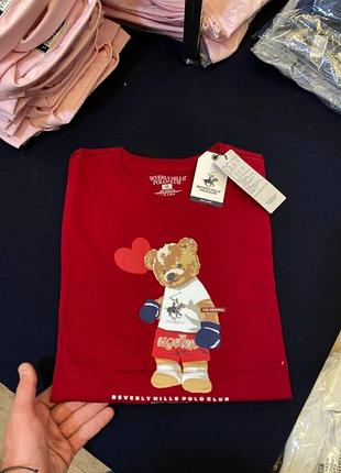 Футболка polo bear ralph lauren унісекс футболка з ведмедем,футболка унисекс polo,футболка с медведем 10