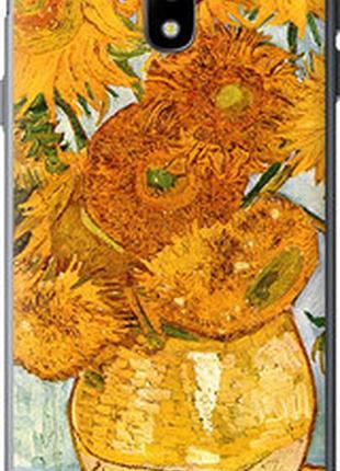 Чехол на samsung galaxy j3 (2017) винсент ван гог. подсолнухи "162u-650-2448"
