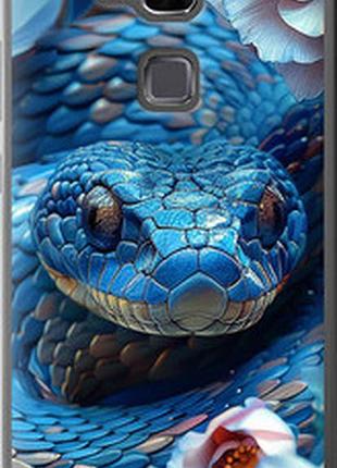 Чехол на huawei ascend mate 7 blue snake "6079u-140-2448"