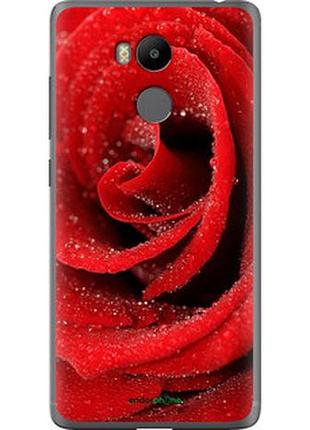 Чехол на xiaomi redmi 4 prime красная роза "529u-437-2448"