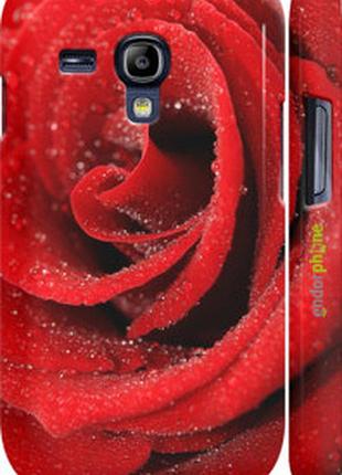 Чехол на samsung galaxy s3 mini красная роза "529c-31-2448"