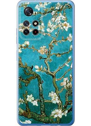 Чехол на xiaomi redmi note 11 5g винсент ван гог. сакура "841u-3849-2448"