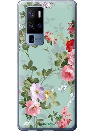 Чохол на vivo x50 pro plus квіткові шпалери 2"862u-2056-2448"