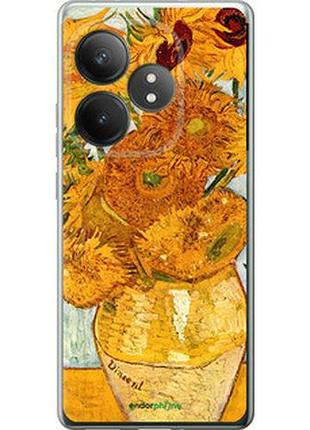 Чехол на realme gt neo6 se винсент ван гог. подсолнухи "162u-3796-2448"