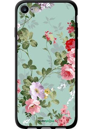 Чехол на iphone se 2020 цветочные обои 2 "862b-2013-2448"