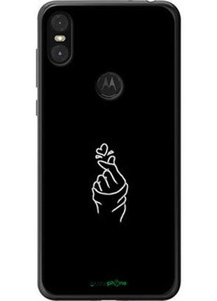 Чехол на motorola one love you "4298t-1589-2448"