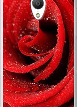 Чохол на meizu mx3 червона троянда "529u-310-2448"