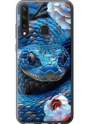 Чехол на huawei y6p blue snake "6079t-1952-2448"