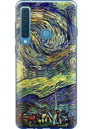 Чехол на samsung galaxy a9 (2018) винсент ван гог. звёздная ночь "163u-1503-2448"