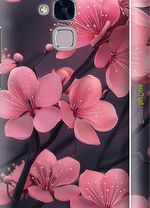 Чехол на huawei gt3 пурпурная сакура "6075m-472-2448"