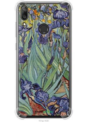 Чехол на huawei y7 2019 винсент ван гог. ирисы "161sp-1638-2448"