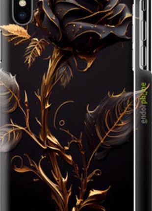 Чехол на iphone xs роза 3 "5552m-1583-2448"
