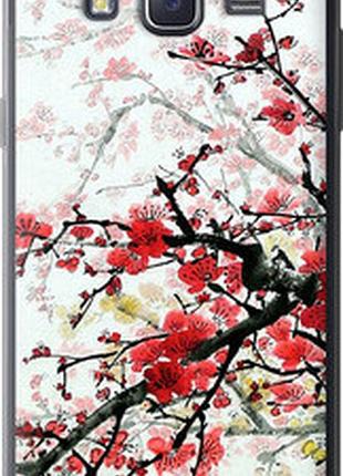 Чехол на samsung galaxy j5 (2015) j500h цветущий куст "831t-100-2448"