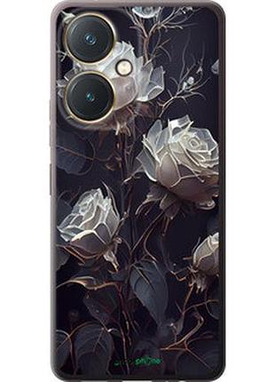 Чехол на vivo y27 розы 2 "5550u-579-2448"