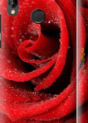 Чехол на huawei p20 lite красная роза "529m-1410-2448"