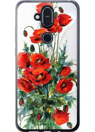 Чехол на nokia 8.1 маки "523u-1620-2448"