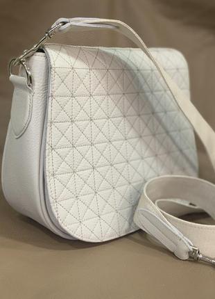 Дизайнерская сумка из итальянской кожи