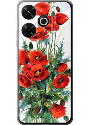 Чехол на xiaomi poco m6 4g маки "523u-3798-2448"