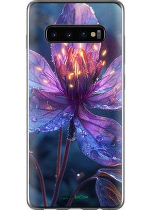 Чехол на samsung galaxy s10 plus магический цветок "6038u-1649-2448"