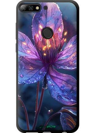 Чохол на huawei y7 prime 2018 магічна квітка "6038b-1509-2448"
