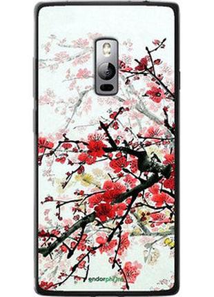 Чехол на oneplus 2 цветущий куст "831u-386-2448"