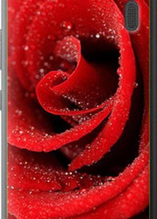 Чехол на lenovo k3 note k50-t5 красная роза "529u-141-2448"