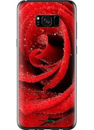 Чехол на samsung galaxy s8 plus красная роза "529u-817-2448"
