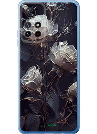 Чохол на xiaomi redmi note 11s 5g троянди 2 "5550u-2890-2448"