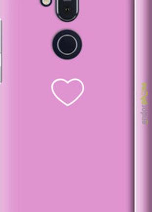 Чохол на nokia 8.1 серце 2 "4863m-1620-2448"