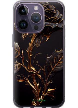 Чехол на iphone 14 pro роза 3 "5552u-2646-2448"