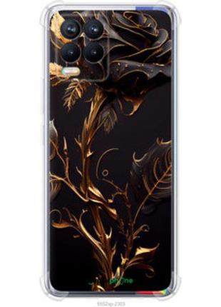 Чехол на realme 8 роза 3 "5552sp-2303-2448"