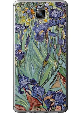 Чехол на oneplus 3 винсент ван гог. ирисы "161u-334-2448"