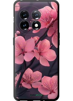 Чехол на oneplus 11 пурпурная сакура "6075b-2940-2448"