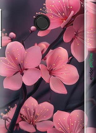 Чехол на huawei y7 prime 2018 пурпурная сакура "6075m-1509-2448"