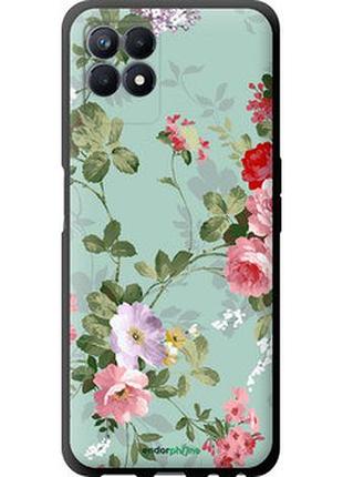 Чехол на realme narzo 50 цветочные обои 2 "862b-3066-2448"