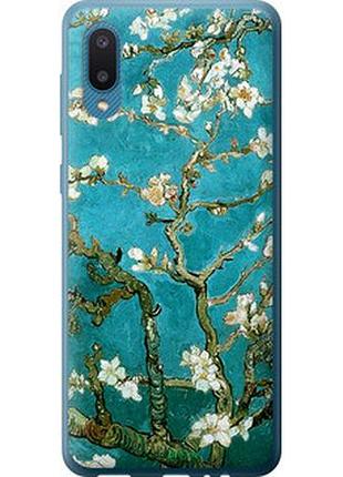 Чехол на samsung galaxy a02 a022g винсент ван гог. сакура "841t-2260-2448"
