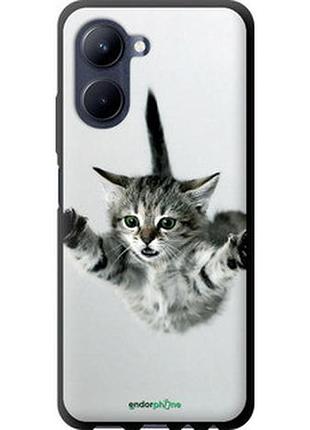 Чехол на realme c33 летящий котёнок "2322b-2870-2448"