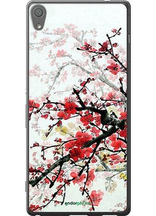 Чехол на sony xperia xa ultra dual f3212 цветущий куст "831t-391-2448"