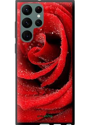 Чохол на samsung galaxy s22 ultra червона троянда "529b-2500-2448"