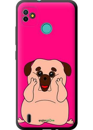 Чохол на tecno pop 5 bd2p веселий мопс "4908b-2412-2448"
