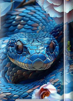 Чехол на xiaomi mi4c blue snake "6079m-178-2448"