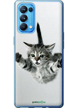Чохол на oppo reno5 pro літний кошенят "2322u-2239-2448"
