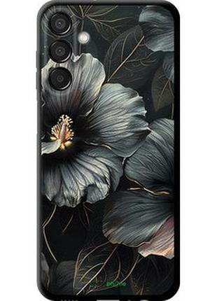 Чохол на samsung galaxy m15 чорні квіти "6031b-3684-2448"