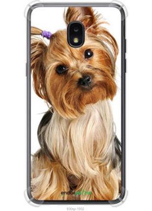 Чехол на samsung galaxy j7 2018 йоркширский терьер с хвостиком "930sp-1502-2448"