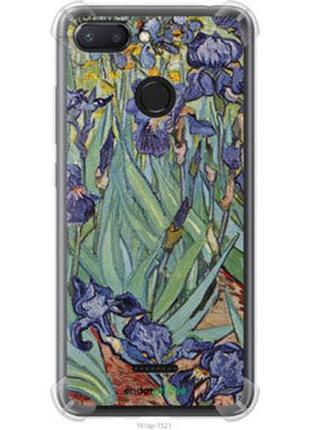 Чехол на xiaomi redmi 6 винсент ван гог. ирисы "161sp-1521-2448"