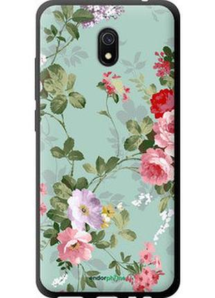 Чехол на xiaomi redmi 8a цветочные обои 2 "862b-1794-2448"