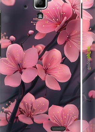 Чохол на lenovo a536 пурпурова сакура "6075m-149-2448"