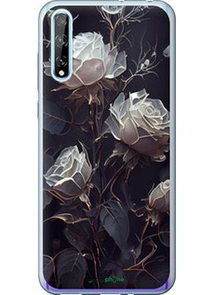 Чехол на huawei p smart s розы 2 "5550u-1813-2448"